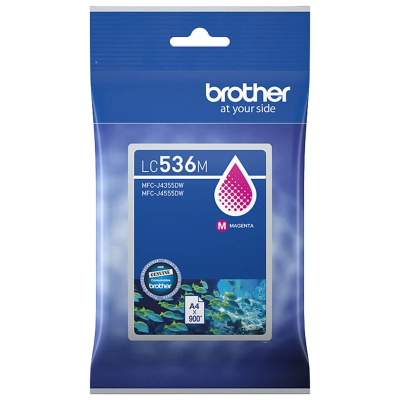 Brother LC536 Magenta Ink Cartridge LC-536M SuperOffice