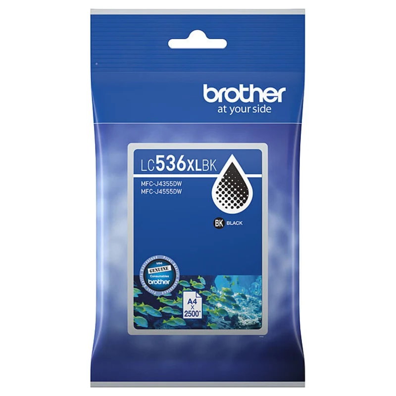 Brother LC536 Black Ink Cartridge LC-536XLBK SuperOffice