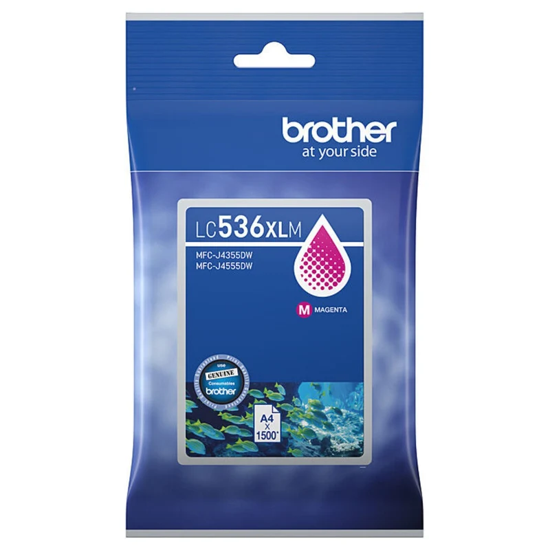 Brother LC536 Magenta Ink Cartridge LC-536XLM SuperOffice