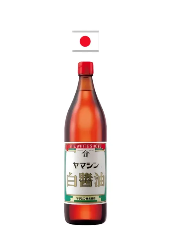 YAMASHIN SHOYU SHIRO 900ml - Molho de soja branco. Origem: Japão