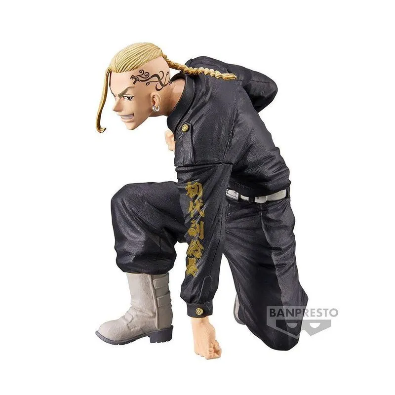 Figure De Coleção King Of Artist Tokyo Revengers Ken Ryuguji Escultura Detalhada 23cm Bandai