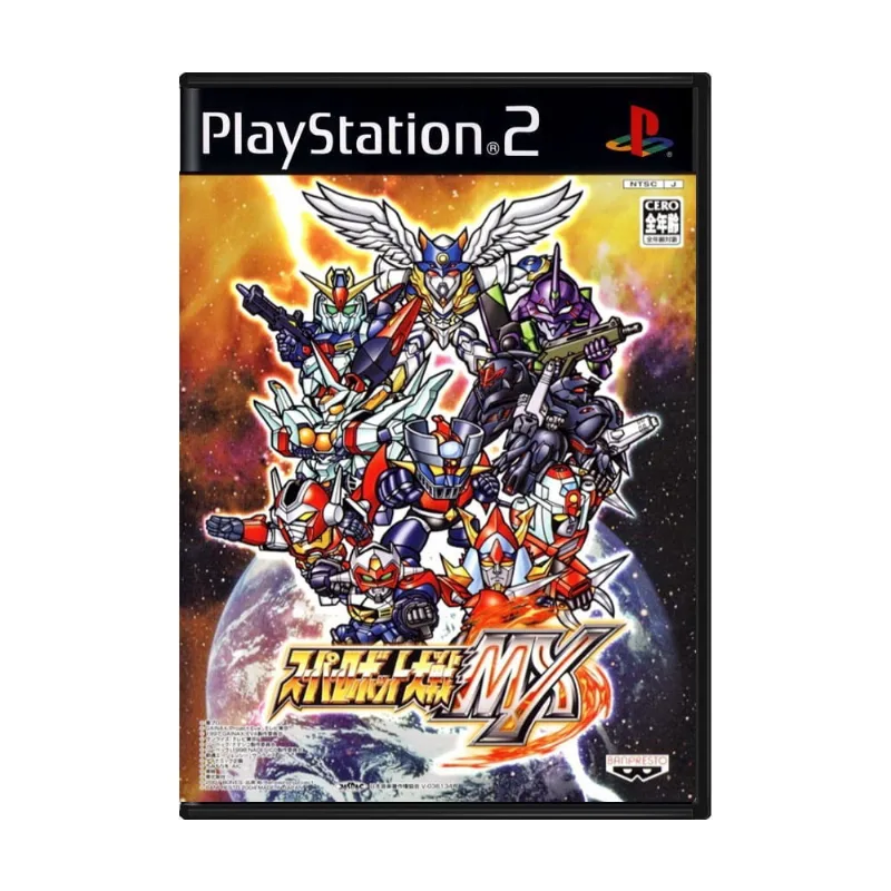 Jogo Super Robot Wars mx (Japonês) - PS2