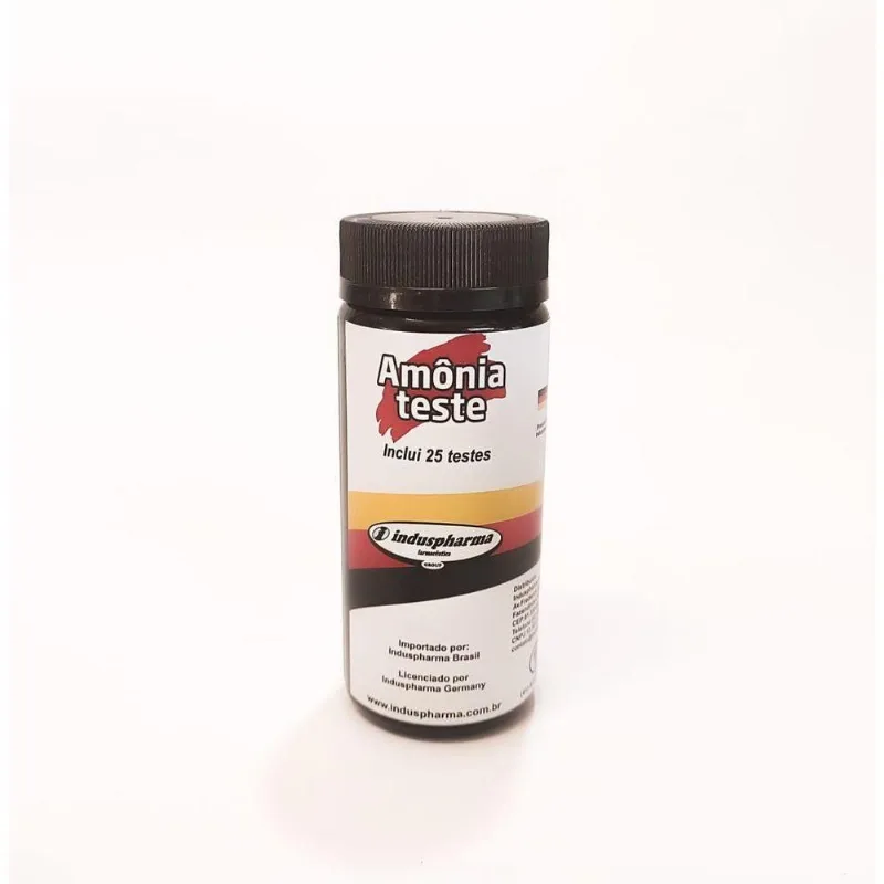 Induspharma Teste De Amônia Fita 25 Testes