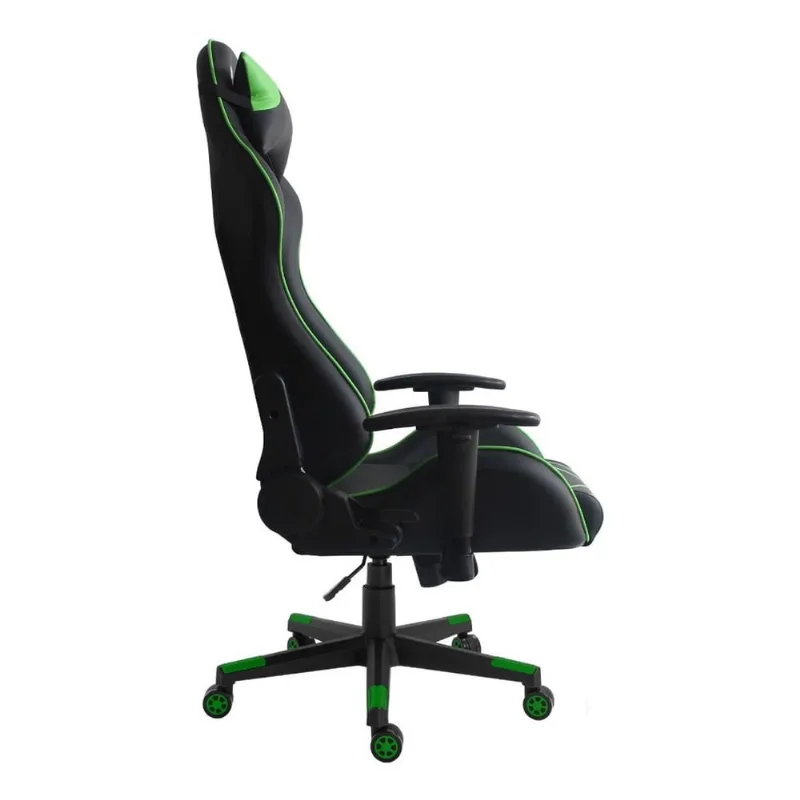 Cadeira Gamer Gemeos Bluecase Bch-53gbk Preto/verde Cor Pret