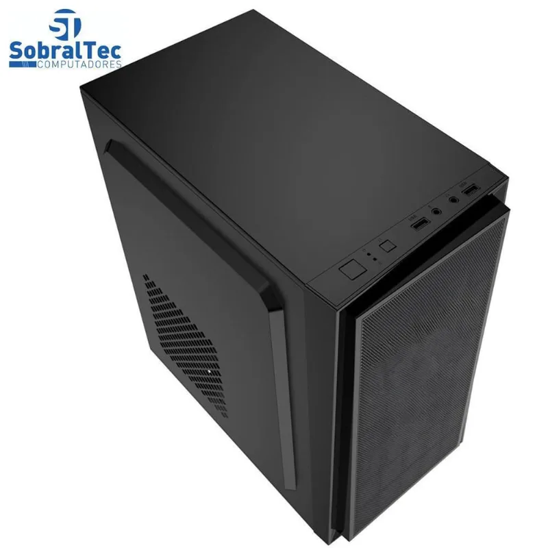 Gabinete Preto Bg-2303 Bluecase - Com Fonte Usb