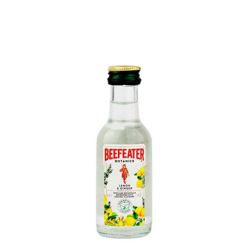 Miniatura Gin Beefeater Botanics Lemon E Ginger 50ml