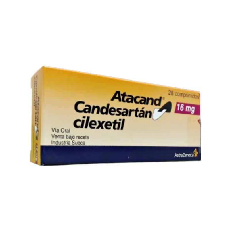 Atacand Candesartán Cilexetil 16 mg x 28 Comp Divisibles