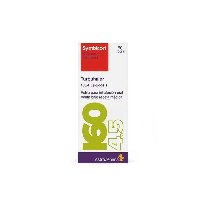 Symbicort Turbuhaler 160/4,5 Mcg Polvo con 1 Und