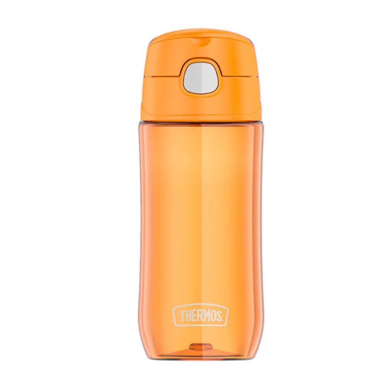 Botella Hidratante Thermos 470ml Tritán Naranja Modelo Fun