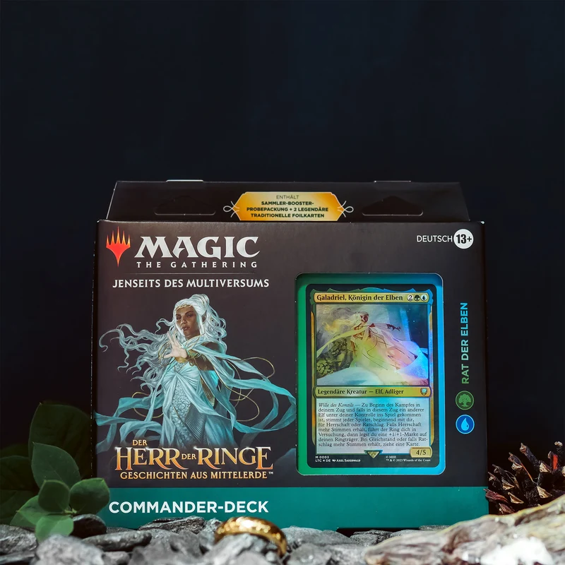 Der Herr der Ringe Mittelerde Rat der Elben Commander Deck - Magic The Gathering