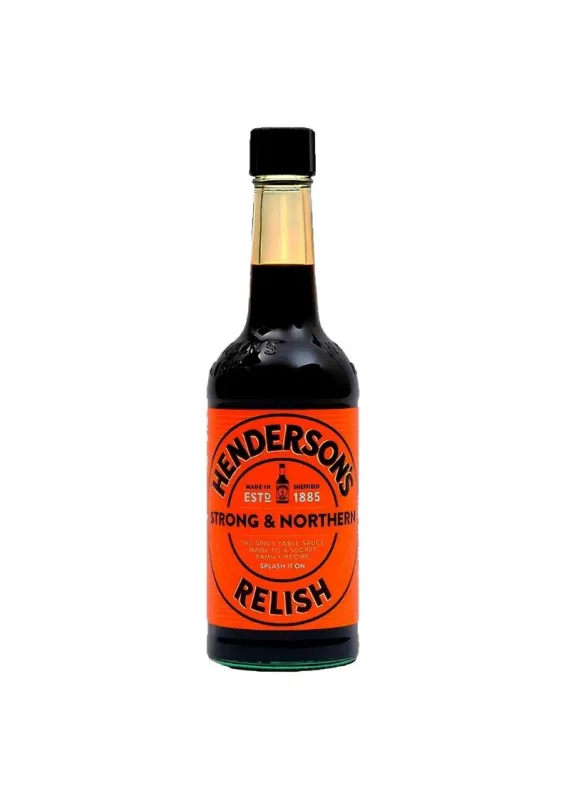 HENDERSONS MOLHO INGLES 284ml - Molho inglês. Origem: Reino Unido