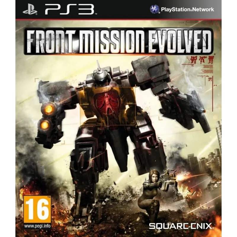 Jogo Mídia Física Front Mission Evolved Lacrado - PS3
