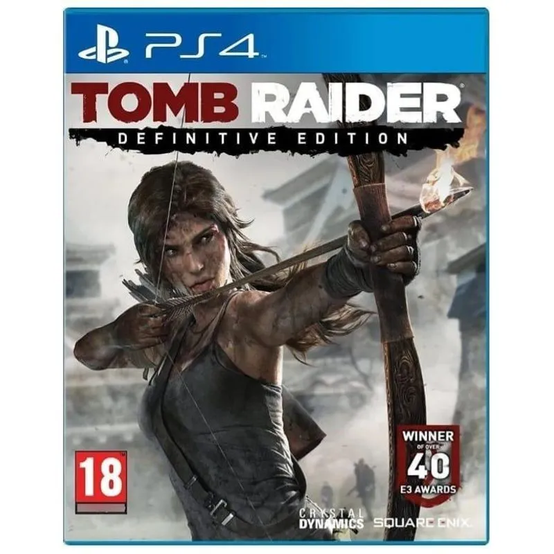 Jogo Tomb Raider Definitive Edition Ps4 Novo