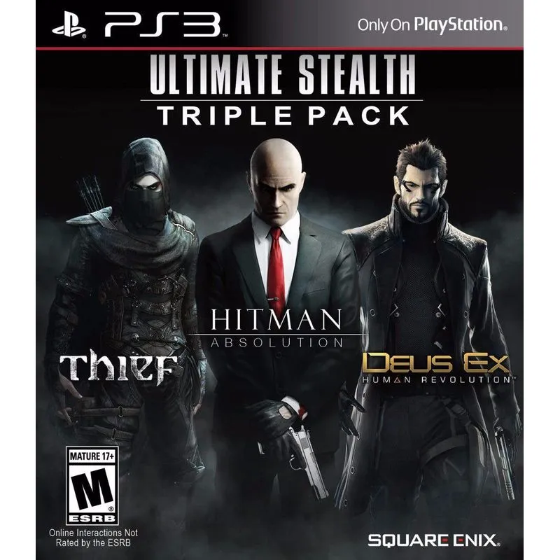 Jogo Novo Jogo Para Ps3 Ultimate Stealth Triple Pack Pra Ps3