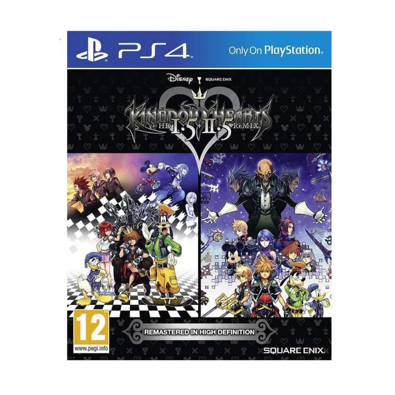 Jogo Kingdom Hearts Hd 1.5 + 2.5 Remix Midia Fisica Ps4