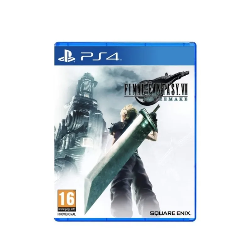 Jogo final fantasy 7 remake ps4 lacrado europeu