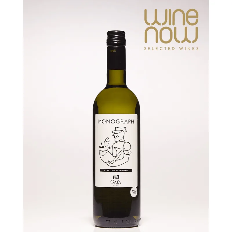 Vinho Monograph Assyrtiko 2019 Branco Grécia 750ml