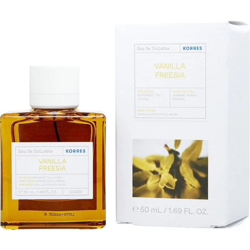 Perfume Feminino Korres Vanilla Freesia Edt Spray 50 Ml