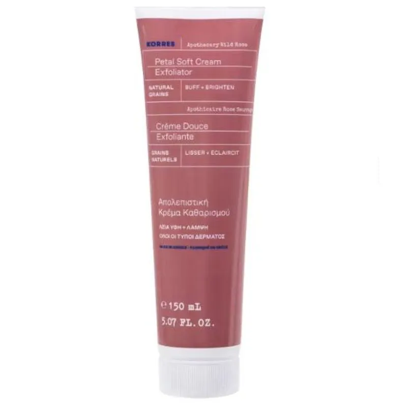 Korres Apothecary Wild Rose Petal Soft - Creme Facial Uniformizador 150ml