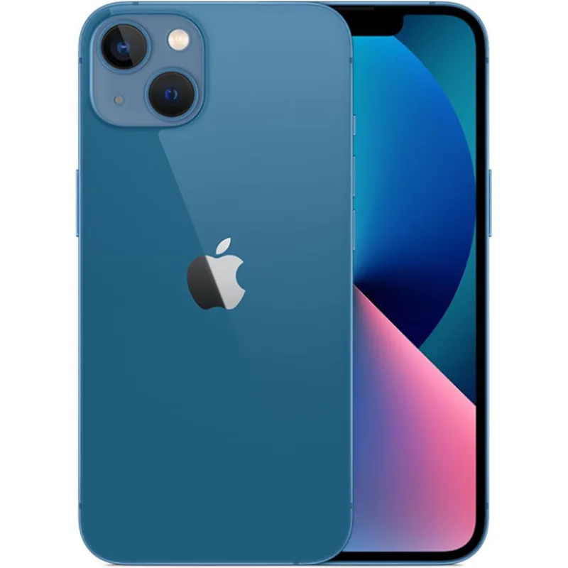 USADO: iPhone 13 Apple 128GB iOS 5G Wi-Fi Tela 6.1'' Câmera Dupla 12MP - Azul