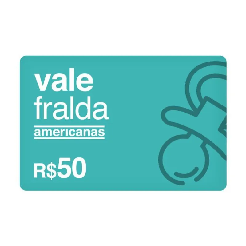 Vale Fralda - R$ 50,00 (Virtual)