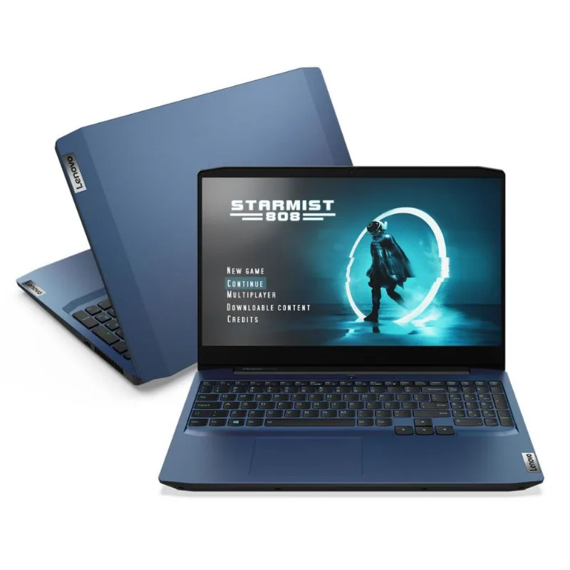USADO: Notebook Ideapad Gaming 3i Intel Core i5-10300H 8GB (Geforce GTX 1650 4GB) 256GB SSD FHD Linux 15.6'' Azul