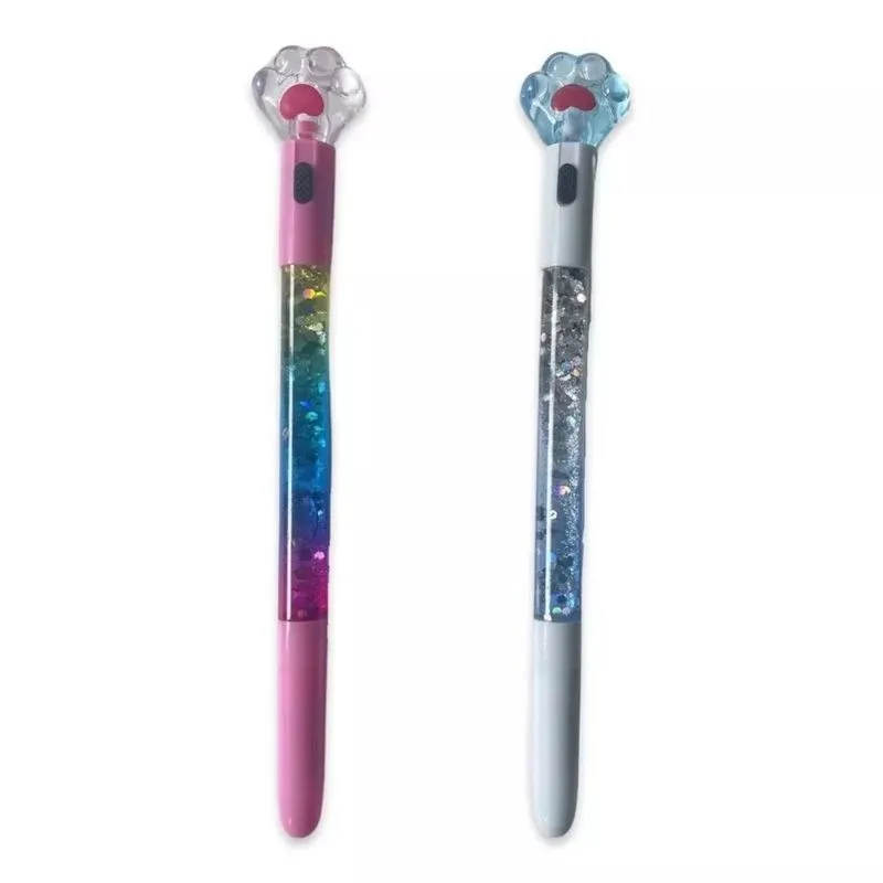 Caneta Esferográfica Gel Patinha Sortida 1 un. Shcool Basics com Luz Caneta Esferográfica em Gel Patinha com Luz Sortida - Shcool Basics