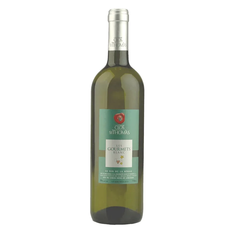 Vinho Branco Libanês Château St Thomas Les Gourmet Blanc 750ml Casa Flora
