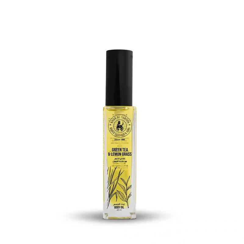 Khan Al Saboun Green Tea & Lemon Grass Oil 40ml