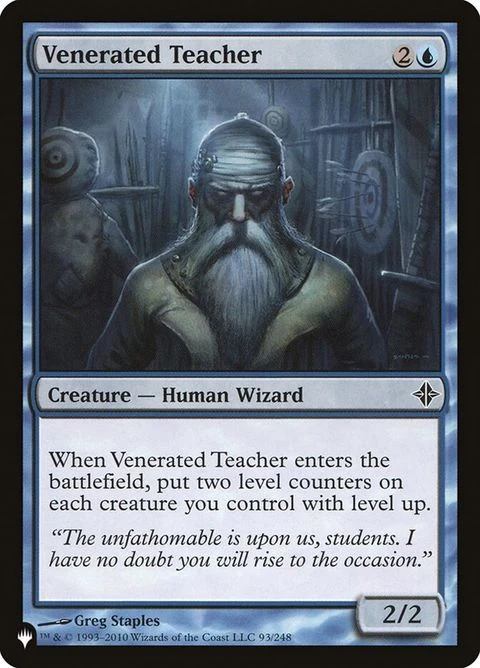 Venerated Teacher (ROE-93) Non-Foil / Near Mint