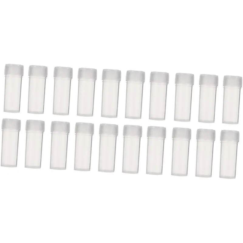 Recipientes De Plástico Jieyou Bottled Mini 200 Unidades De Garrafas Transparentes