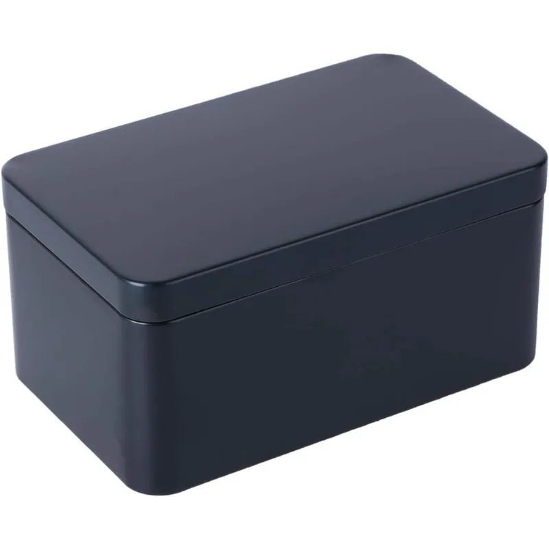 Caixa De Lata Para Armazenamento De Chá Caixa De Metal Decorativa Com Tampa 100ml