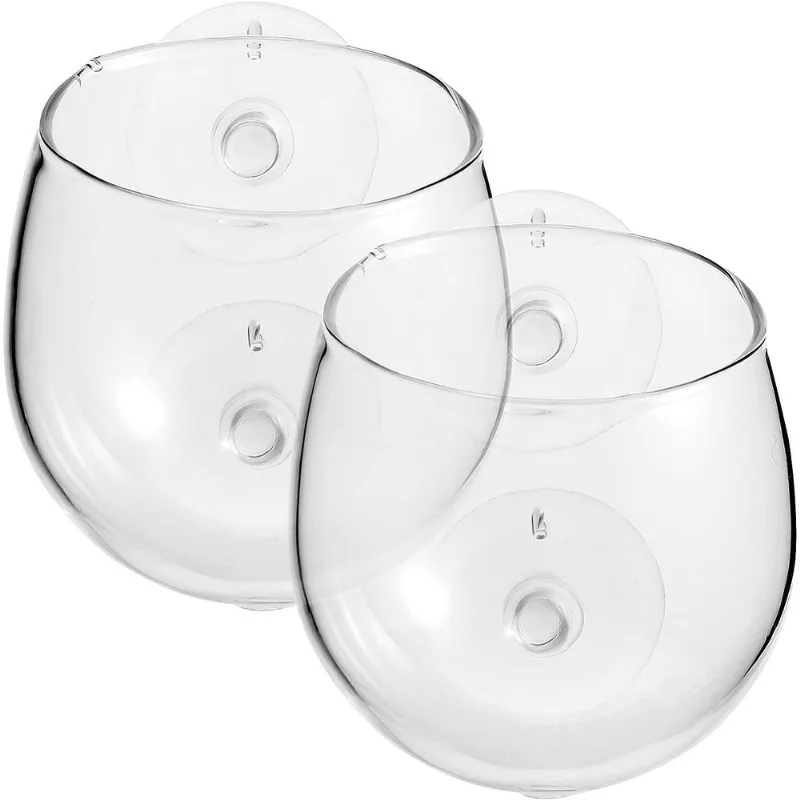 Aquário Plant Holder 2 Pcs Aquário Ventosas Aquário