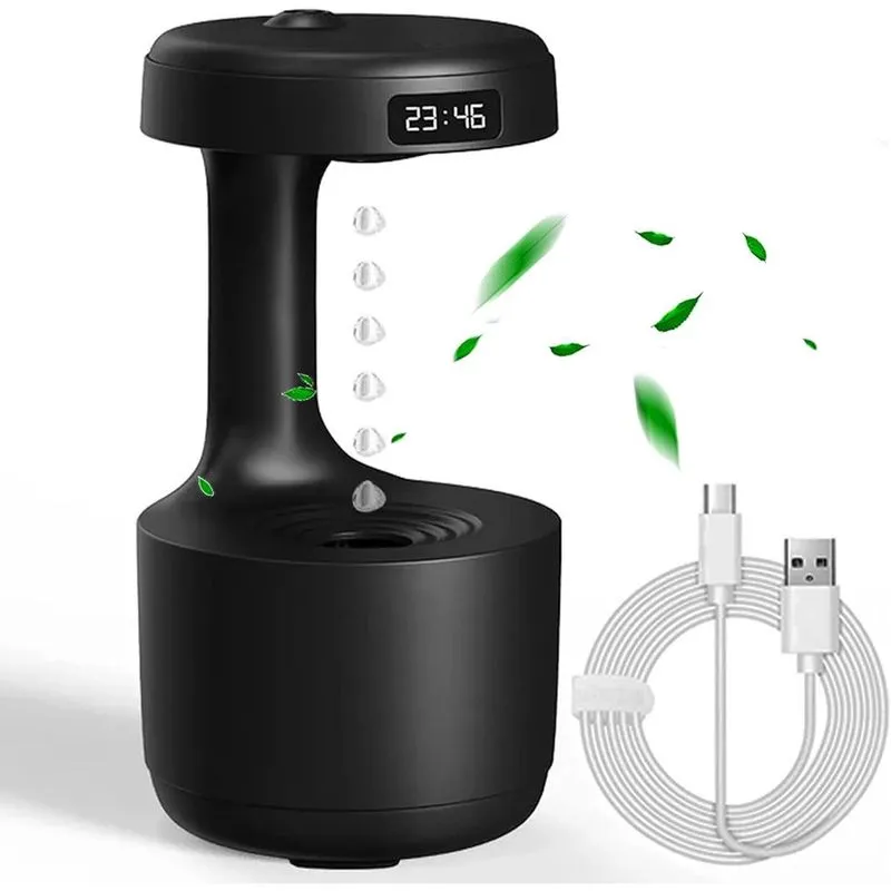 Umidificador de ar anti-gravidade, gota de água anti-gravidade humi