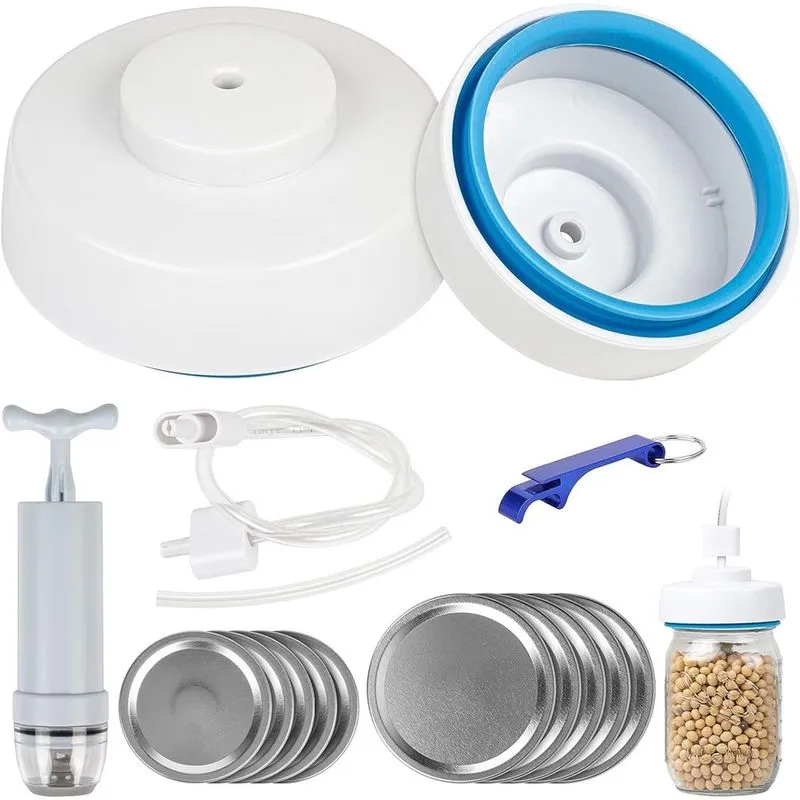 Mason Jar Seladora a Vácuo, Kit de Selagem a Vácuo Mason Jar Compat