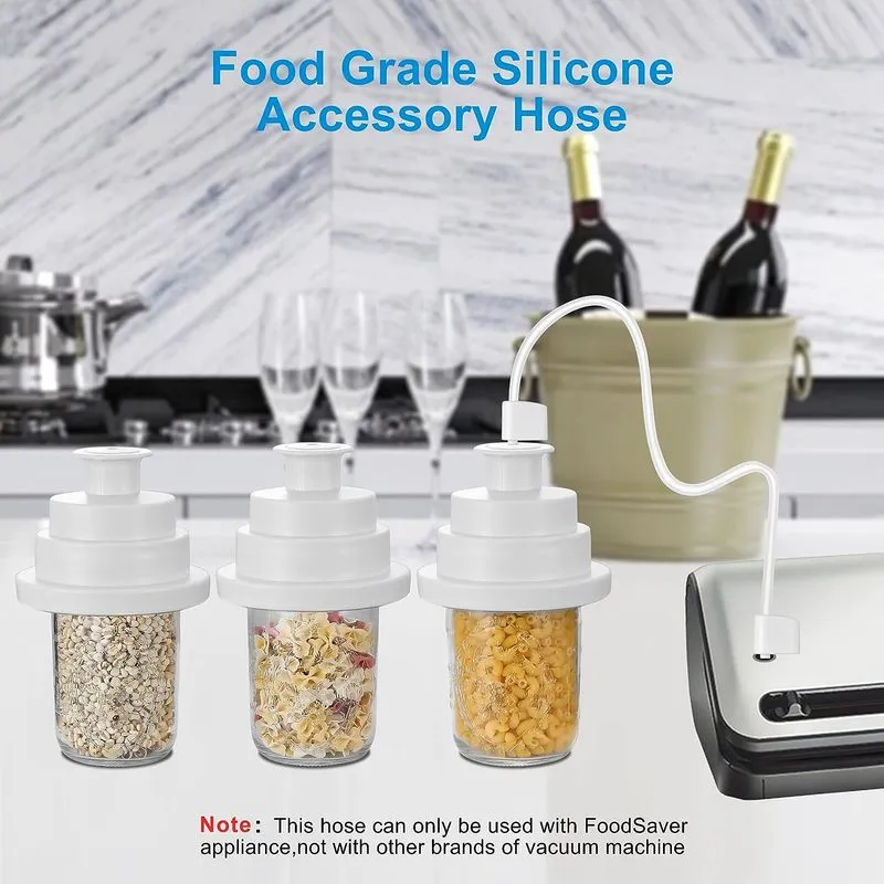 2 Em 1 Mason Jar Vacuum Sealer - Food Vacuum Sealer Frasco De Alimentos