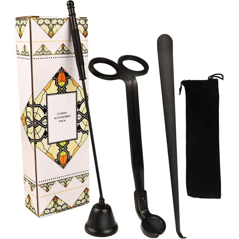3 Em 1 Kits De Acessórios De Vela Rapé De Vela Cutt De Mecha De Vela