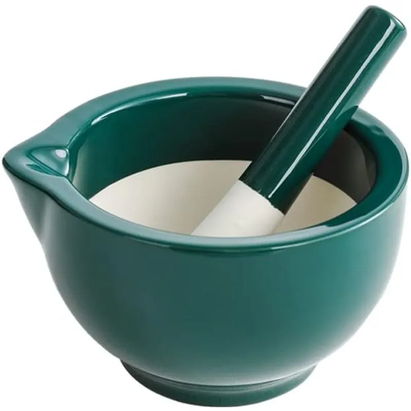 Argamassa De Porcelana E Pilão Especiarias Moedor De Ervas De Alho Mixin