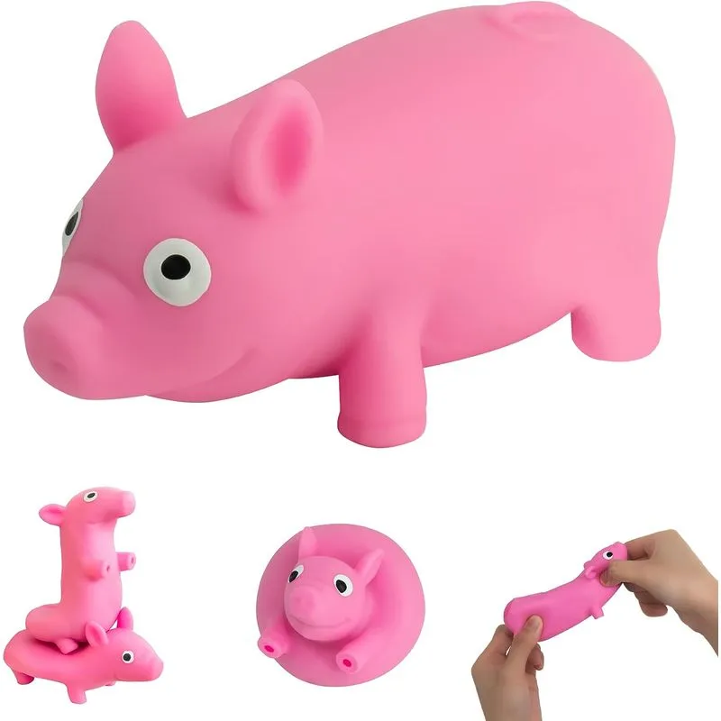 Squishy Pig Stress Squishy Piggie Squeeze Toy Anti-ansiedade F