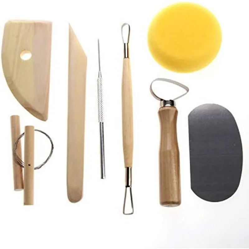 8 Pcs Ceramic Clay Tools Set Cera Clay Pottery Tool Kit Cera