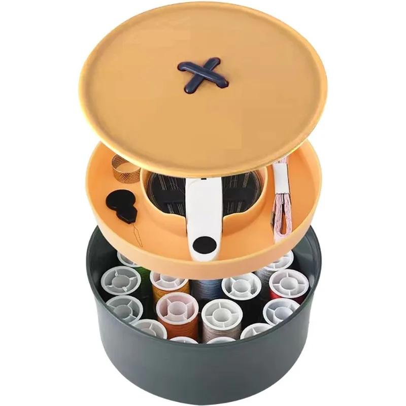 Mini Kit De Costura Para Viajante Adultos Iniciante Emergência D