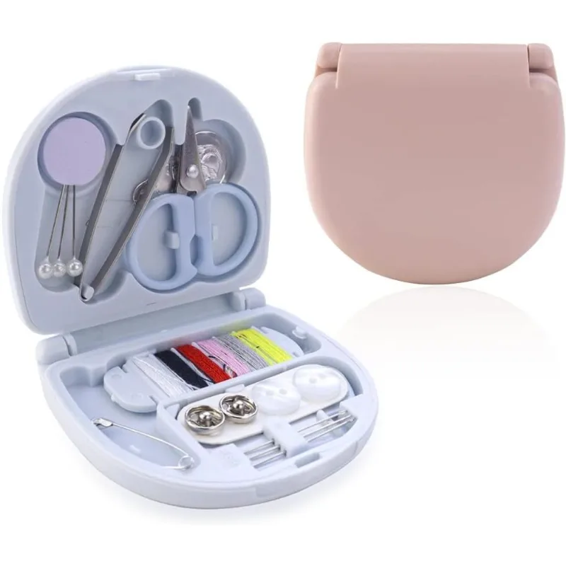 2 Pack Viagem Kit De Costura Diy Costura Suprimentos Costura Portátil