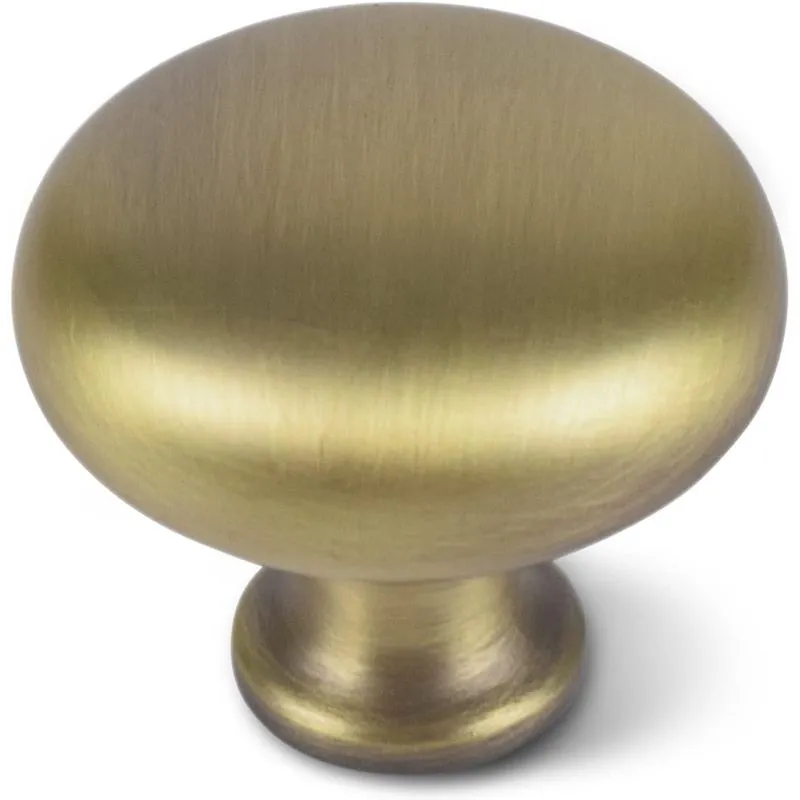 1-1/4 (32 Mm) 10 Pack Escovado Antigo Bronze Armário Puxadores P