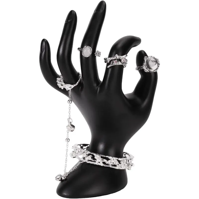 Porta-joias De Mão Pulseira E Suporte De Exibição De Anel Ring Di