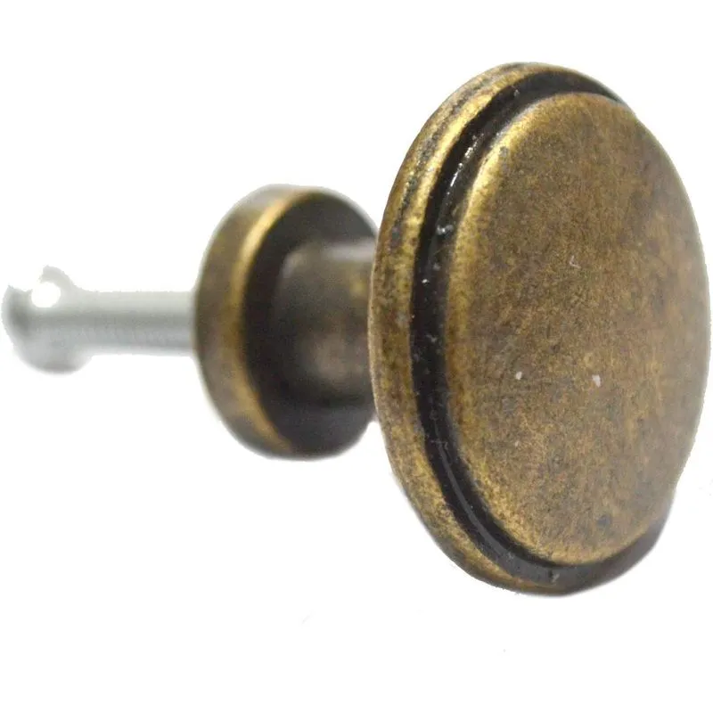 8 Pcs Bronze Knobs Antigo Puxadores De Gaveta Redonda Puxa Vintage