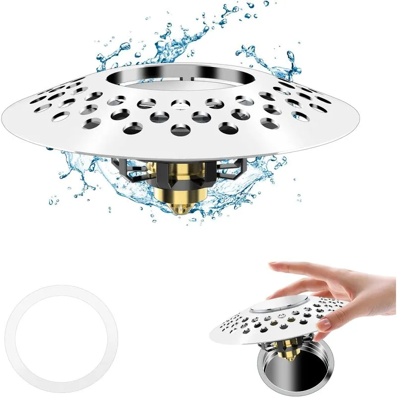 Tampa De Banheira Universal Com Dreno De Cabelo Catcher Atualizado