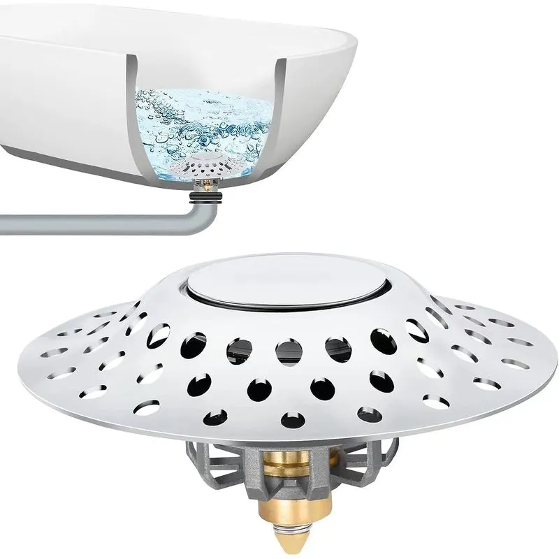 Universal Banheira Stopper Tub Dreno Hair Catcher Banheiro S