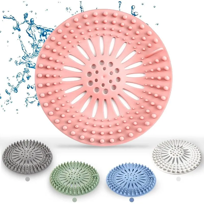 5 Packs Chuveiro Dreno Hair Catcher Cabelo Catcher Chuveiro Dreno