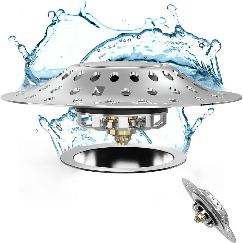 Upgrade Universal Banheira Plug &amp; Dreno Hair Catcher Anti Rus