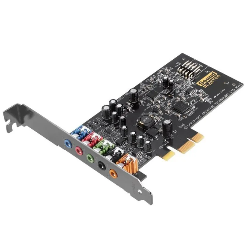 Placa de Som PCI-E Creative Sound Blaster Audigy FX 5.1 - SB1570 - 70SB157000001